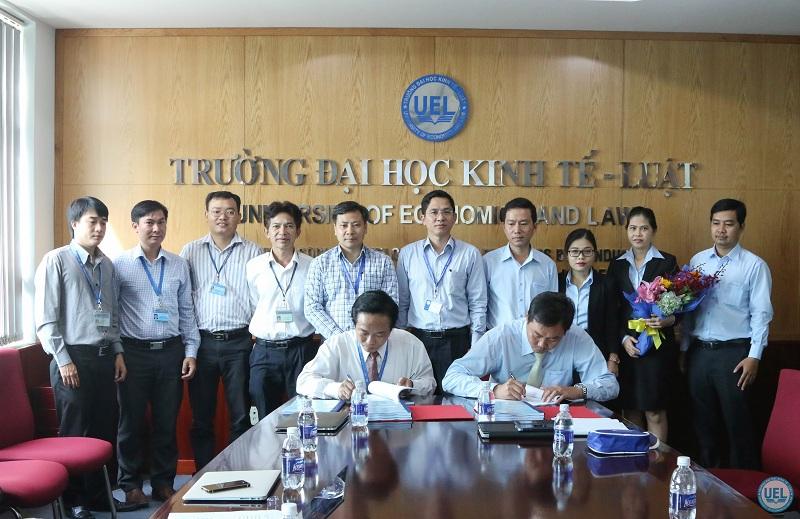 Ký kết xây dựng hạng mục công trình khối lớp học KTL.B1
