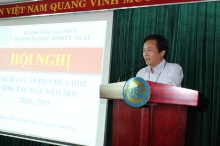 Hội nghị giao ban cán bộ chủ chốt quý IV năm 2014.