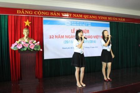 Kỷ niệm 32 năm Ngày Nhà giáo Việt Nam 20/11/1982 - 20/11/2014.