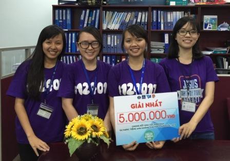 ĐH Kinh tế - Luật xuất sắc giành giải Nhất khu vực miền Nam Cuộc thi Olympic Tiếng Anh không chuyên toàn quốc 2015.