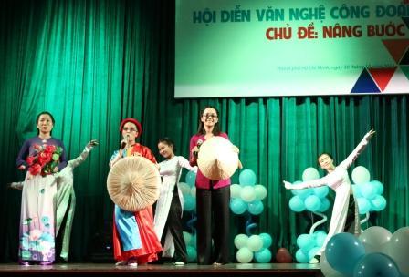 Hội diễn văn nghệ Công đoàn năm 2015.