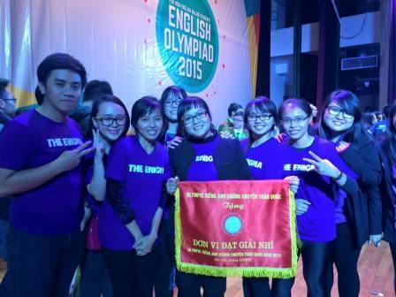 Trường Đại học Kinh tế - Luật giành giải nhì "Chương trình Olympic Tiếng Anh không chuyên toàn quốc năm 2015"