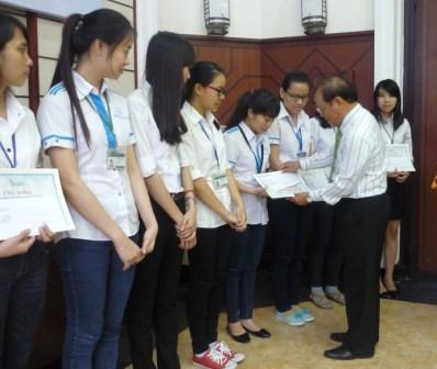 Lễ trao "Học bổng STF - Voyager - Hành trình tiên phong mở lối".