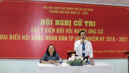 Hội nghị cử tri nhiệm kỳ 2016 - 2021