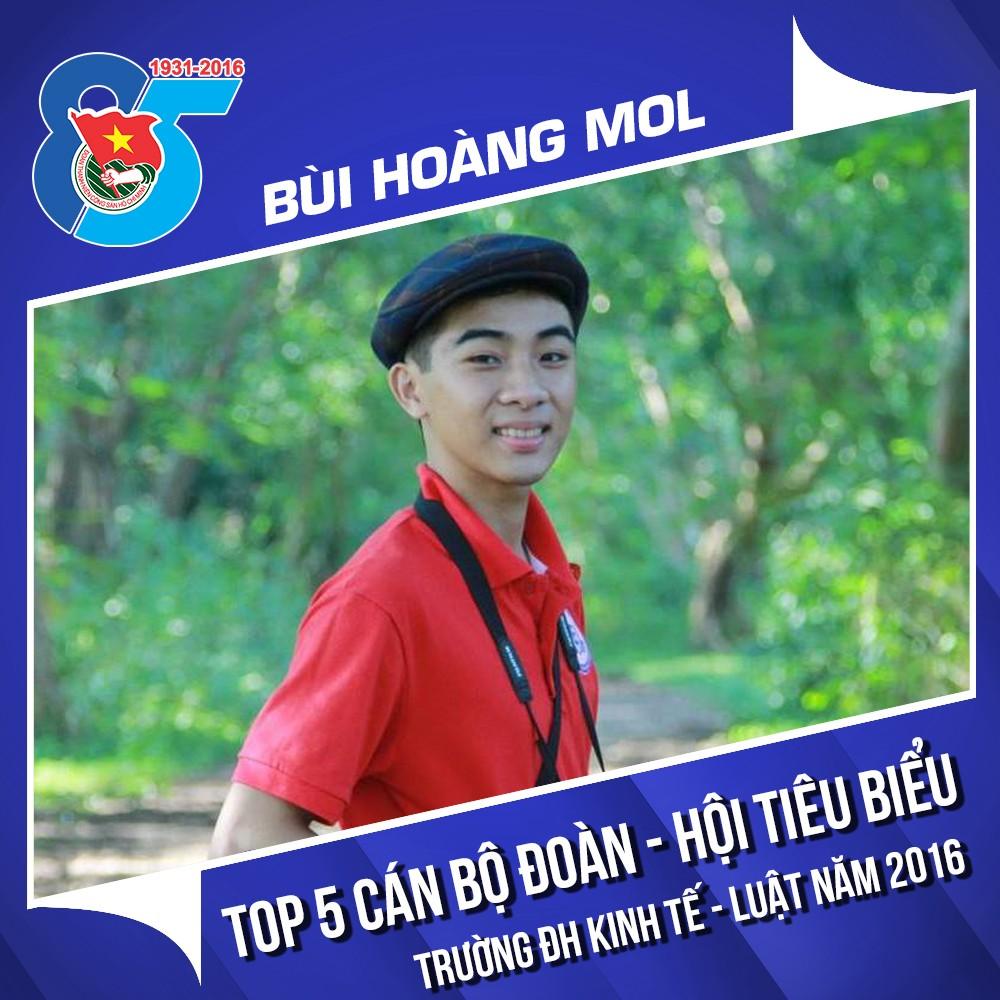 Top 5 cán bộ Đoàn - Hội tiêu biểu nhất Trường năm 2016
