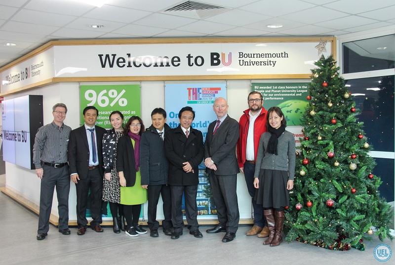 Đoàn công tác Trường Đại học Kinh tế - Luật thăm và làm việc với các đối tác tại Anh Quốc