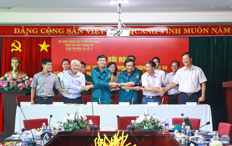 Hội nghị giao ban công tác Quốc phòng, Tự vệ, Giáo dục Quốc phòng, An ninh năm 2016 và Triển khai phương hướng, nhiệm vụ, ký kết giao ước thi đua năm 2017