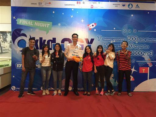 Sinh viên Khoa Kế toán - Kiểm toán đạt giải tại cuộc thi tiếng Anh chuyên ngành AKKOLOGY 2017