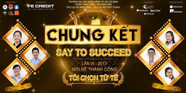 Sinh viên Trường đạt giải Nhì cuộc thi "Say to Succeed - 2017"