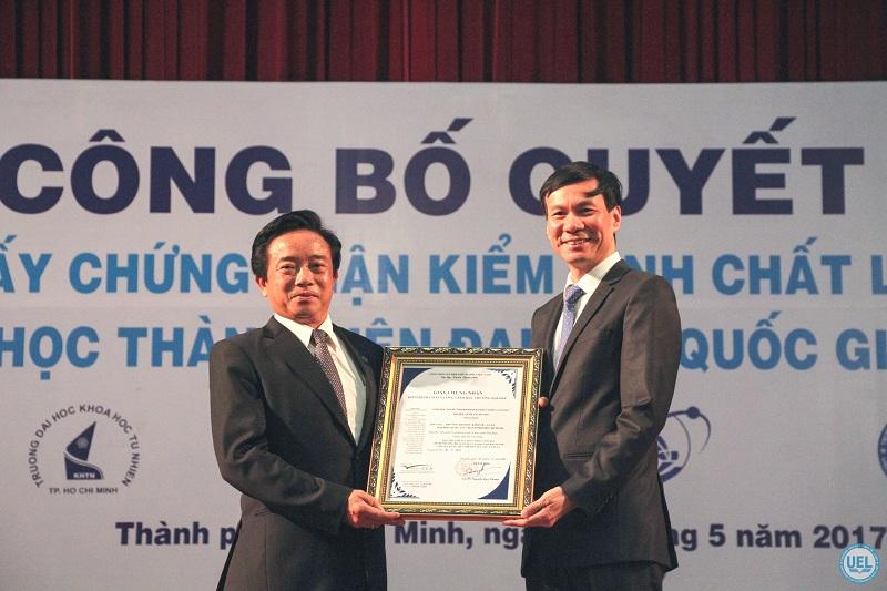 Trường Đại học Kinh tế - Luật đạt chuẩn kiểm định chất lượng giáo dục của Bộ Giáo dục và Đào tạo