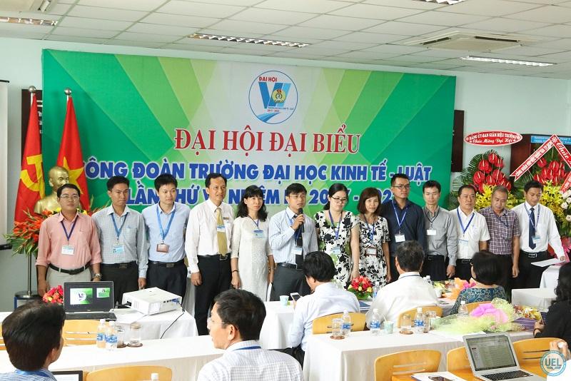 Đại hội Đại biểu Công đoàn Trường Đại học Kinh tế - Luật lần thứ VI (nhiệm kỳ 2017 - 2022)