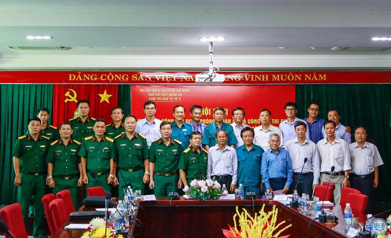 Hội nghị giao ban công tác Quốc phòng, Quân sự và công tác thi đua 06 tháng đầu năm 2017 - Cụm thi đua tự vệ 9