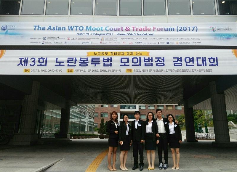 Hành trình Asia WTO Moot Court 2017