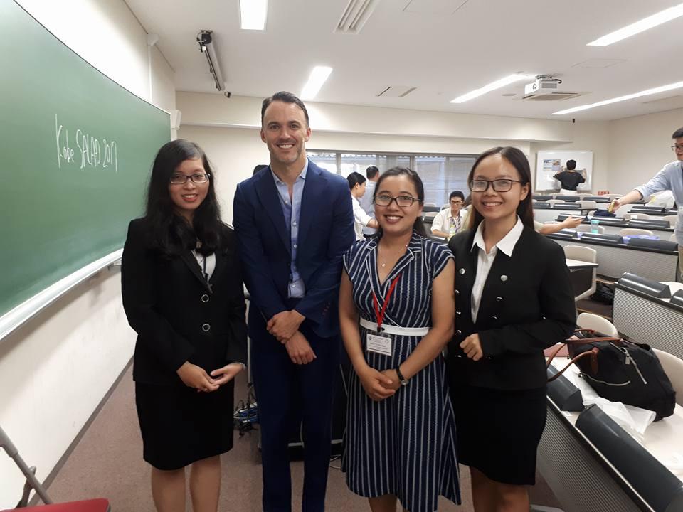 Khoa Luật tham gia chương trình KOBE SALAD 2017 tại trường Đại học Kobe (Nhật Bản)