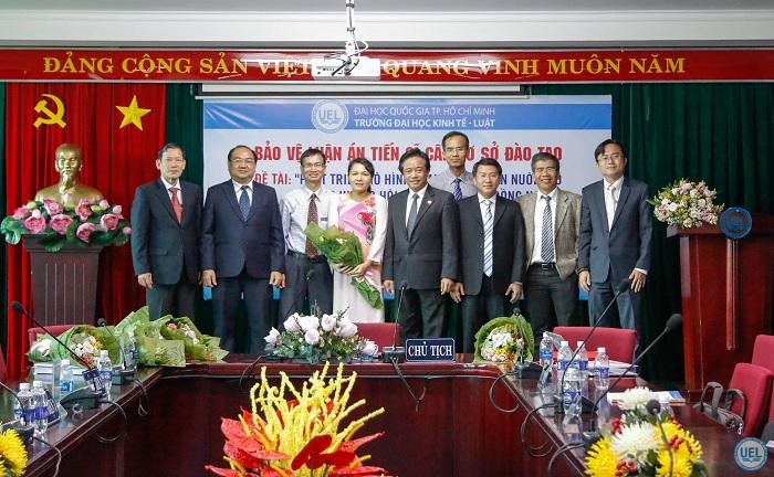 Nghiên cứu sinh Lê Thị Mai Hương bảo vệ thành công luận án tiến sĩ kinh tế cấp cơ sở đào tạo