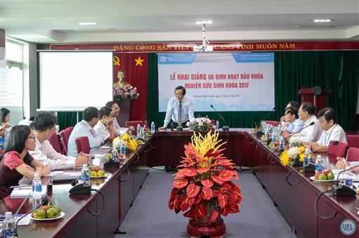 Khai giảng và sinh hoạt đầu khóa nghiên cứu sinh Khóa 17