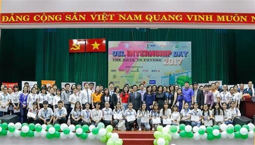Nhiều hoạt động bổ ích tại Ngày hội thực tập - UEL Internship Day 2017