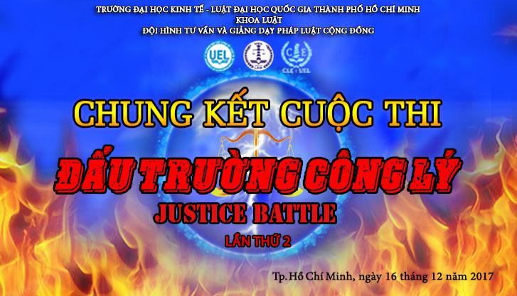 Vòng chung kết "Đấu trường công lý 2017": Mới lạ - Gây cấn - Quyết liệt với những màn tranh tài kịch tính