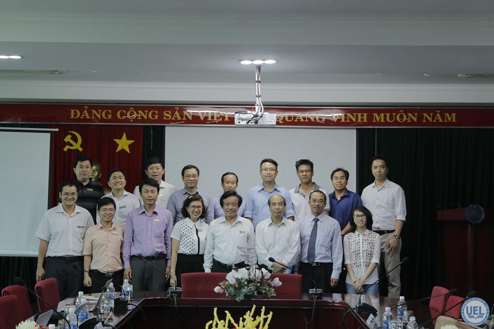 Trường Đại học Kinh tế - Luật làm việc với Viện John Von Newmann