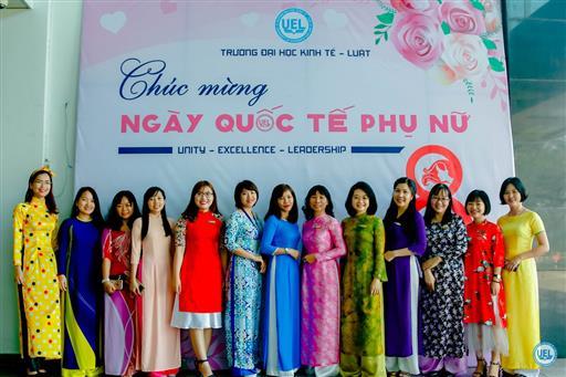 Sắc màu UEL trong ngày Quốc tế phụ nữ 8-3
