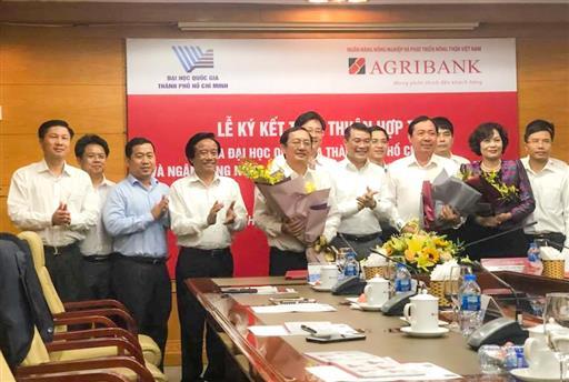 Đại học Quốc gia TP.HCM và Agribank ký kết thỏa thuận hợp tác toàn diện
