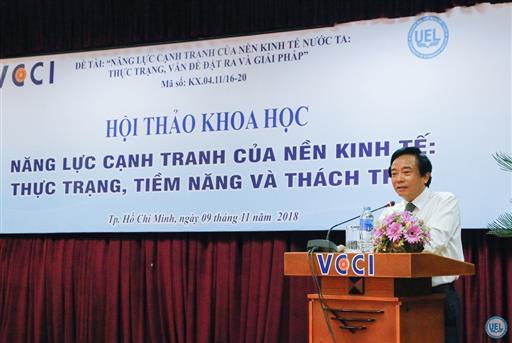 Hội thảo "Năng lực cạnh tranh của nền kinh tế: thực trạng, tiềm năng và thách thức"