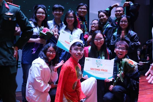 Đội tuyển Trường ĐH Kinh tế - Luật xuất sắc đạt giải nhì tại cuộc thi "Olympic Tiếng Anh không chuyên toàn quốc năm 2018" - ProE Contest