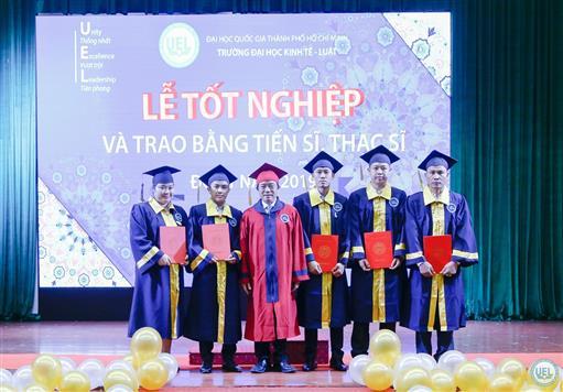 Lễ tốt nghiệp và trao bằng tiến sĩ, thạc sĩ đợt 1 năm 2019
