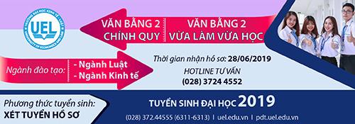 [VB2-CQ-VHVL-2019] Tuyển sinh đại học văn bằng 2 chính quy, văn bằng 2 VLVH ngành Luật và ngành Kinh tế