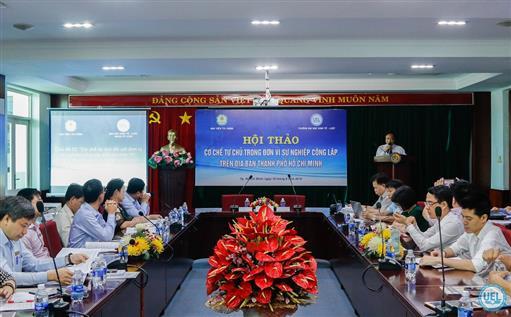 Hội thảo "Cơ chế tự chủ trong đơn vị sự nghiệp công lập trên địa bàn TP.HCM"