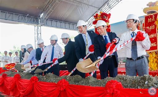 Trường Đại học Kinh tế - Luật khởi công xây dựng công trình KTL.B2