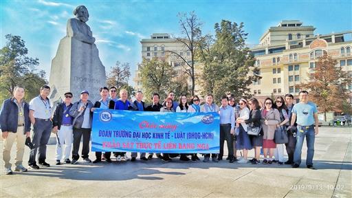 Đoàn công tác của Trường đến thăm, làm việc với các đơn vị khoa học, đào tạo  và tìm hiểu thực tế tại Liên bang Nga