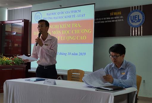 Hội nghị "Kiểm tra, đánh giá môn học Chương trình Chất lượng cao"