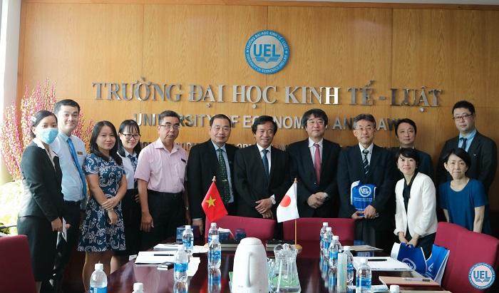 UEL ký kết MOU với Trường Đại học Keio
