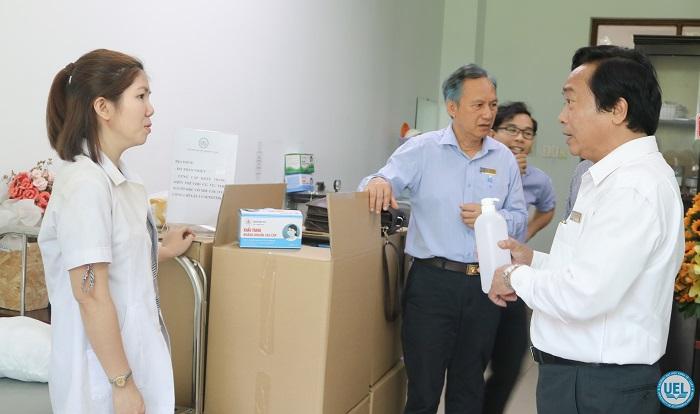 UEL hỗ trợ sinh viên, cán bộ, viên chức và người lao động  trong thời gian phòng chống dịch covid-19