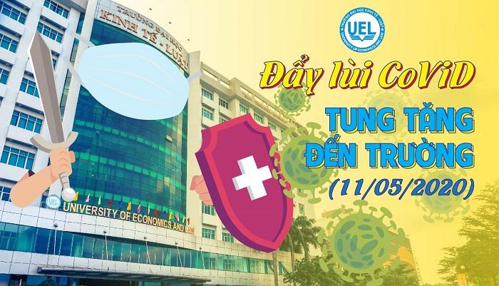 UEL kiểm tra thân nhiệt với CCVC, người học, khách liên hệ từ ngày 11/5/2020