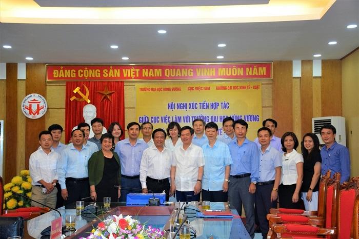 Hội nghị xúc tiến hợp tác giữa UEL với Cục Việc làm, Bộ Lao động - Thương binh và Xã hội cùng Trường ĐH Hùng Vương, tỉnh Phú Thọ