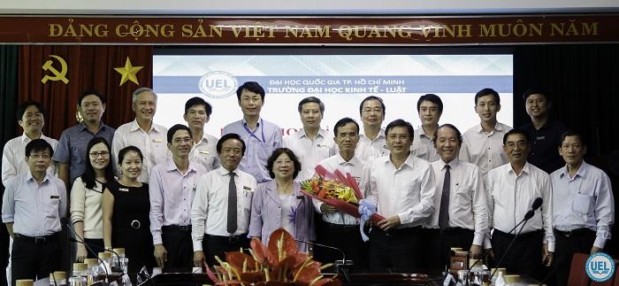 PGS.TS Lê Tuấn Lộc được bầu làm Chủ tịch Hội đồng Trường Đại học Kinh tế - Luật nhiệm kỳ 2020 - 2025