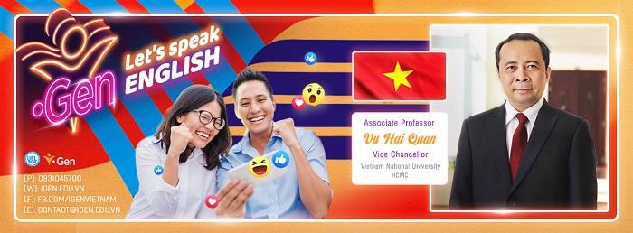 [Let's Speak English] GIAO LƯU TIẾNG ANH TRỰC TUYẾN CÙNG PGS.TS VŨ HẢI QUÂN - PHÓ GIÁM ĐỐC ĐHQG-HCM