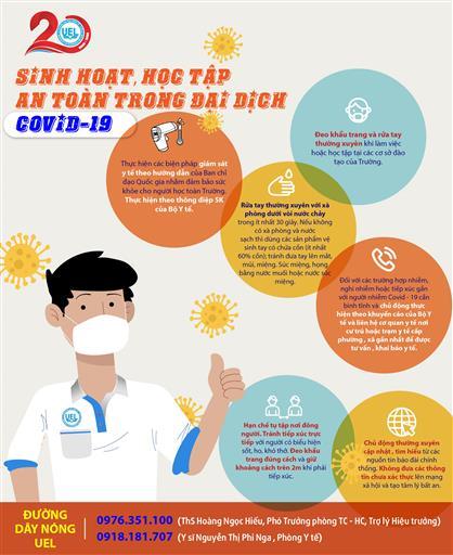 UEL thông báo về việc giảng dạy, học tập trung tại các cơ sở của Trường