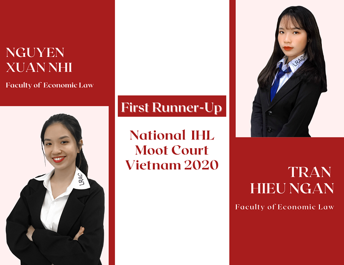 Sinh viên UEL đạt Huy chương Bạc tại cuộc thi Phiên tòa giả định Luật Nhân đạo Quốc tế 2020