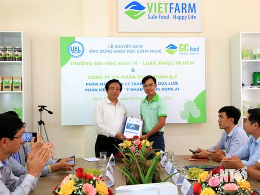 GC Food phối hợp cùng UEL tổ chức lễ chuyển giao ứng dụng khoa học công nghệ