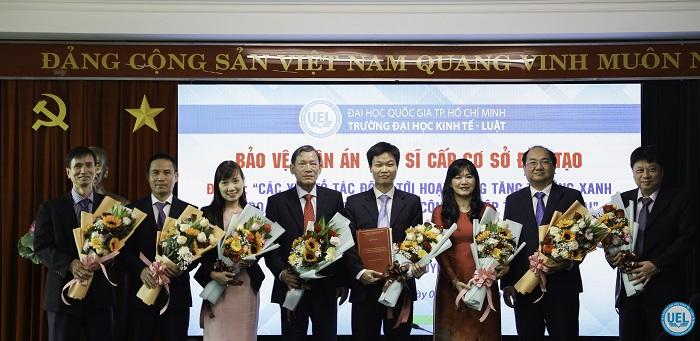 Nghiên cứu sinh Nguyễn Anh Tuấn bảo vệ thành công luận án tiến sĩ cấp cơ sở đào tạo