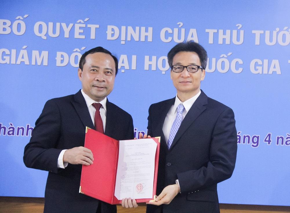 Trao quyết định bổ nhiệm Giám đốc ĐHQG-HCM
