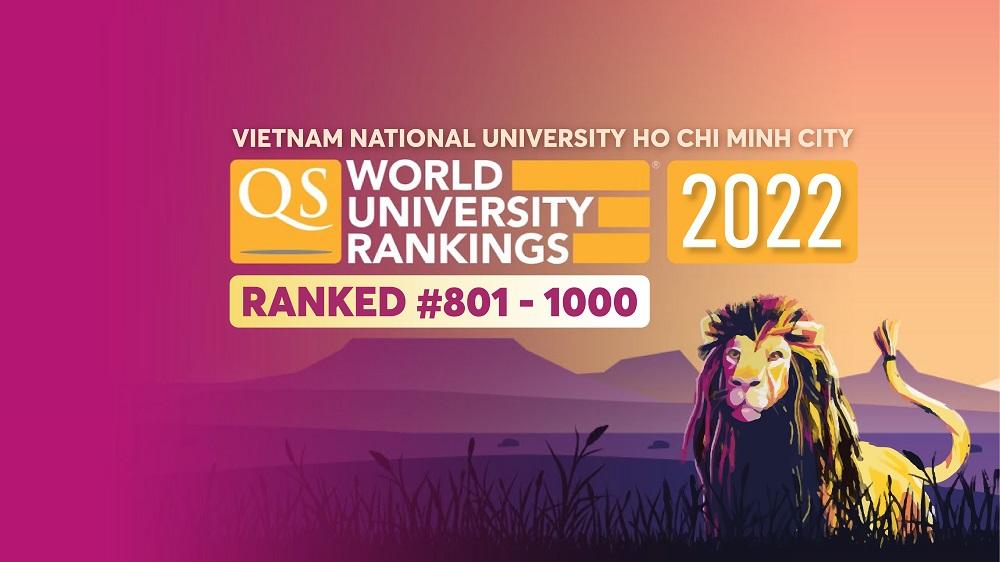 QS World 2022: Danh tiếng học thuật của ĐHQG-HCM giữ vị trí 398 toàn cầu