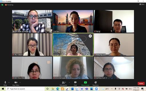 The kick-off meeting for the project "Women entrepreneurs in Australia and Vietnam: Building capacity, building relationships"