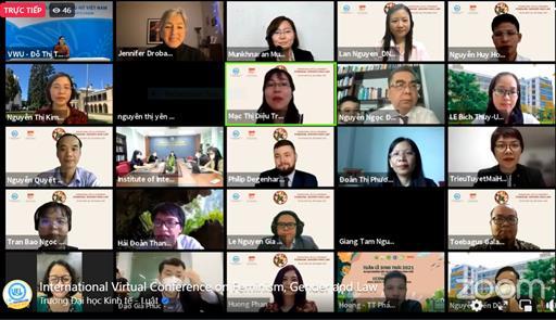 Hội thảo khoa học quốc tế "Nữ quyền, Giới và Pháp luật"