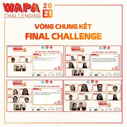 Vòng chung kết cuộc thi học thuật WAPA CHALLENGING 2021