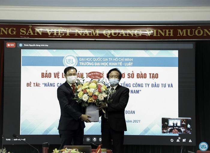 NCS Nguyễn Thanh Đoàn bảo vệ thành công luận án tiến sĩ cấp cơ sở đào tạo