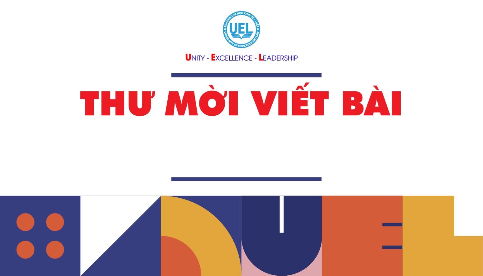 Thư mời viết bài Hội thảo: "Phát triển bền vững thị trường bất động sản trong bối cảnh mới"